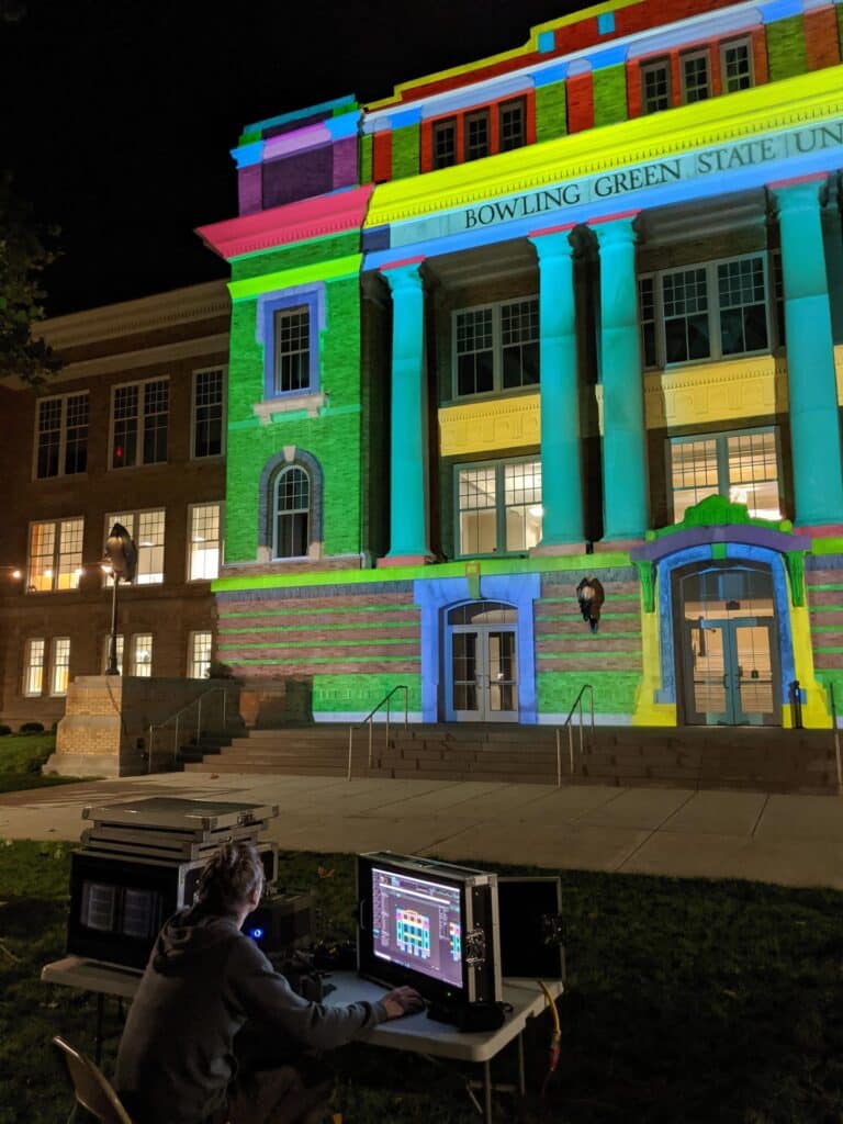 BGSU-Pacemour-Projection-Mapping-BTS-1